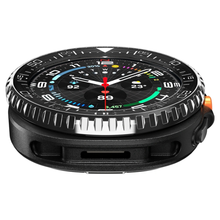 Spigen - Spigen Galaxy Watch 8 Classic (46mm) Skal Bezel Tune Pro - Svart