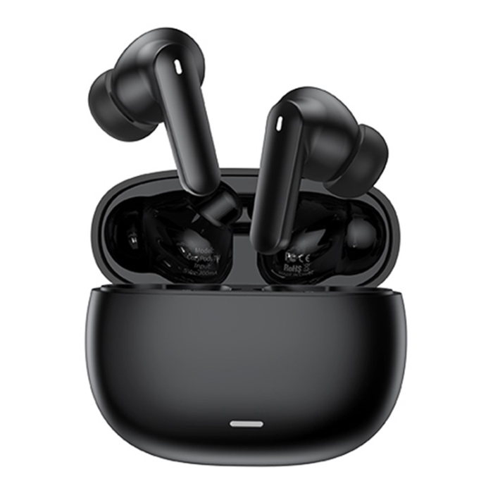 Remax - REMAX Trådlös Hörlurar Bluetooth 5.3 W7N ANC ENC - Svart