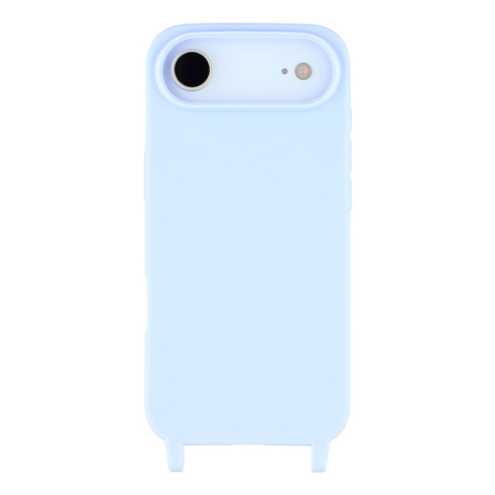 A-One Brand - iPhone 17 Air Mobilskal TPU med Hål för Rem - Blå