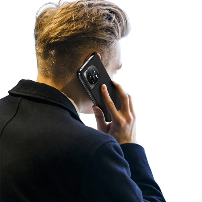 Dux Ducis - Dux Ducis OnePlus 11 5G Plånboksfodral Skin Series - Svart