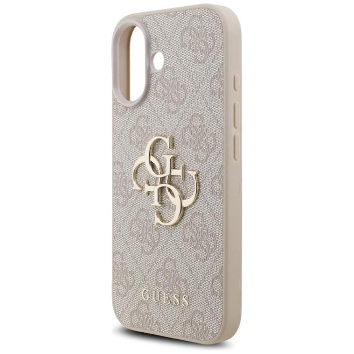 Guess - Guess iPhone 17 Mobilskal 4G Strap 4G Classic Logo - Rosa
