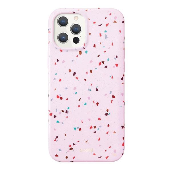 UNIQ Coehl Terrazzo MobiliPhone 12 Pro Max Skal - Rosa | 2353 | AlltMobil