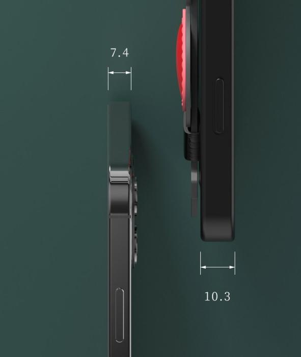 Kingxbar - Kingxbar Sweet MobiliPhone 12 Pro Max Skal - Svart