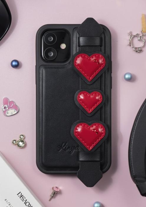 Kingxbar - Kingxbar Sweet MobiliPhone 12 Pro Max Skal - Svart
