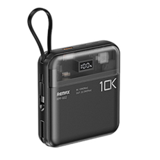 Remax - REMAX Powerbank 10000mAh 20W/22.5W RPP-602 Pro Dual kabel