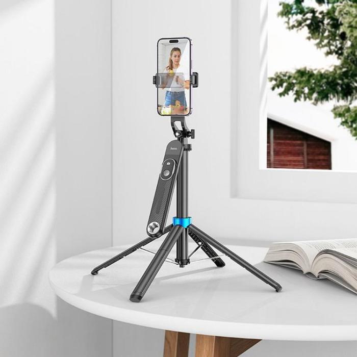 Hoco - Hoco Selfie Stick Bluetooth med Fjärrkontroll K22 - Svart