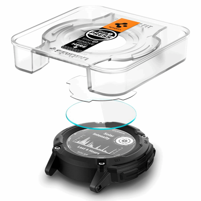 Spigen - [2-PACK] Spigen Garmin Instinct 2X Härdat Glas Skärmskydd GLAS.TR