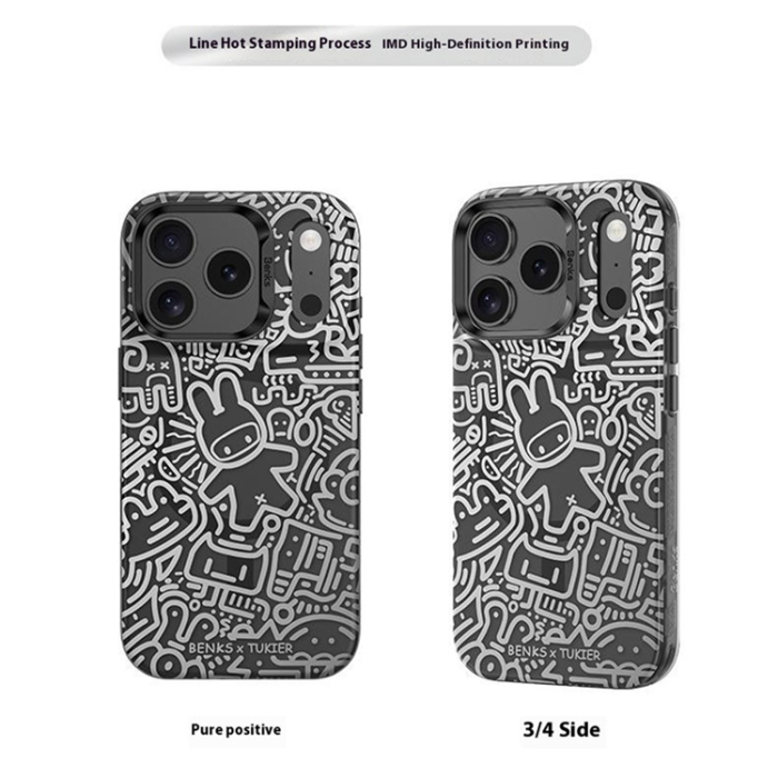 Benks - BENKS iPhone 17 Pro Max Mobilskal MagSafe Cartoon Pattern
