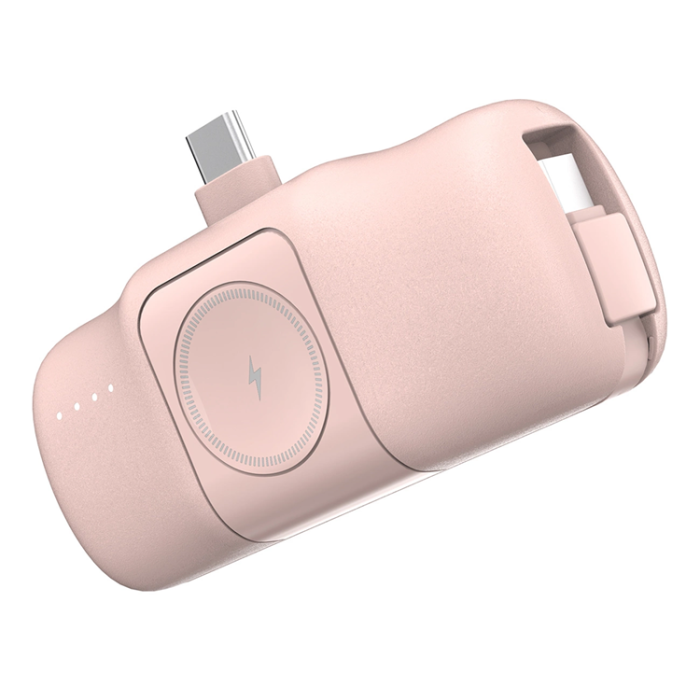 Wozinsky - Wozinsky USB-C Mini Powerbank 15W 5000mAh - Rosa