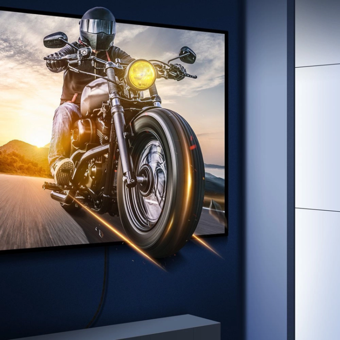 BASEUS - Baseus HDMI 8K Kabel HDR 48 Gbps 3 m - Svart