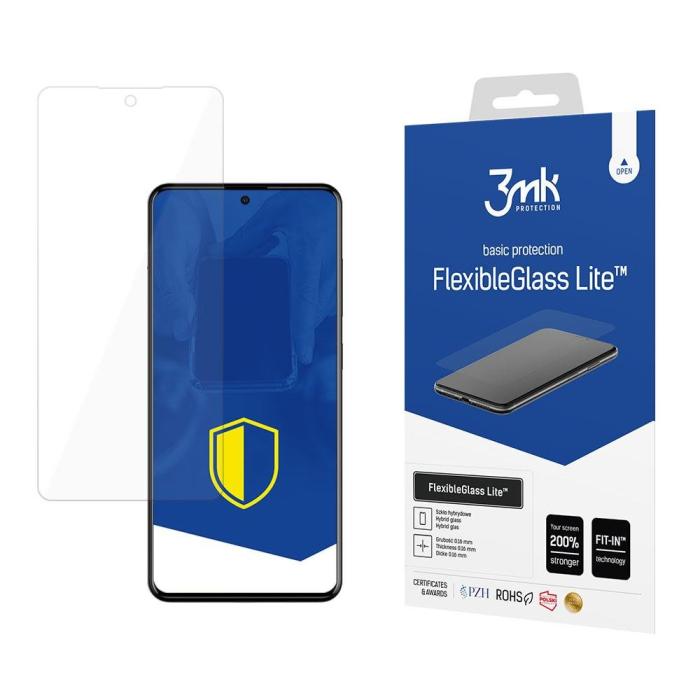3MK - 3MK Galaxy A72 4G Hybrid Okrossbart Glas FlexibleGlass Lite