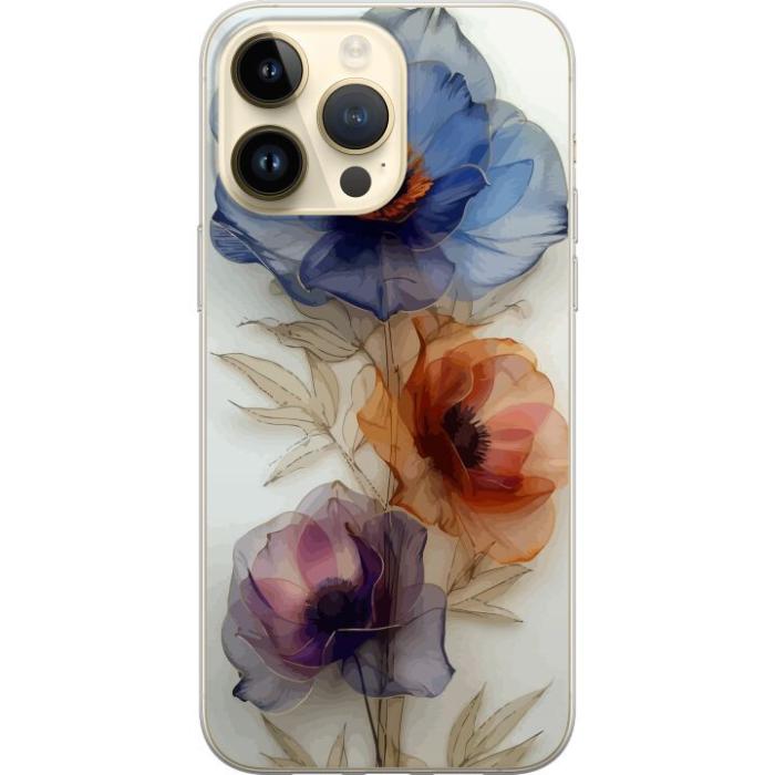 iSecrets - Mobilskal till Apple iPhone 15 Pro Max med Silkesblommor