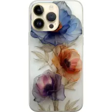 Gustaf - Mobilskal till Apple iPhone 15 Pro Max med Silkesblommor