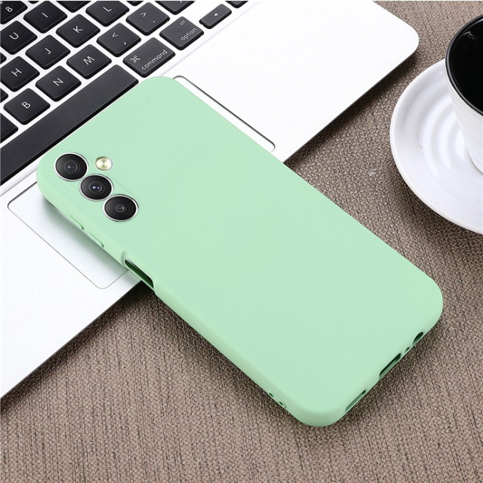 OEM - Galaxy A24 4G Mobilskal Liquid Silicone - Grön