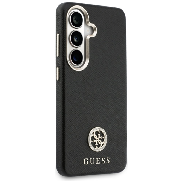 Guess - Guess Mobilskal För Galaxy S26 MagSafe Rhinestone Round Logo
