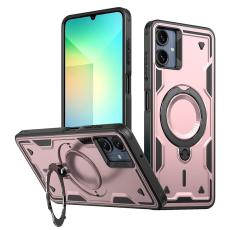 N/A - Mobilskal till Samsung Galaxy A06 4G Plast Milit&auml;rskydd - Ros&eacute;guld