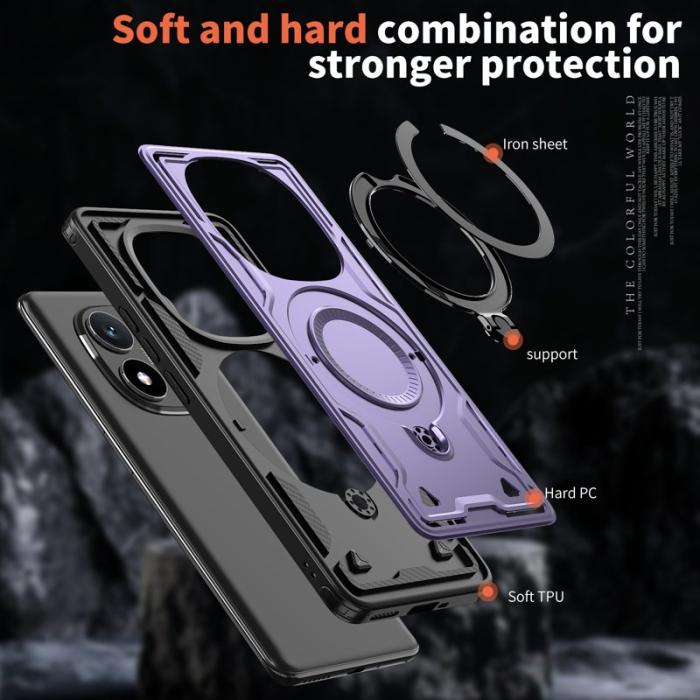 N/A - Xiaomi Redmi Note 14 Pro 5G Skal Plast MagSafe Skydd - Lila