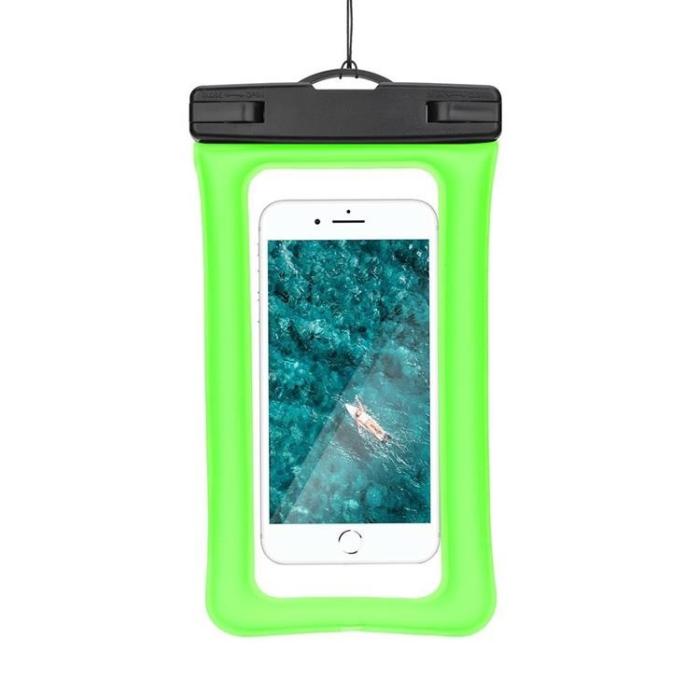 OEM - Universala Vattentät Mobilväskor Krockkudde - Grön