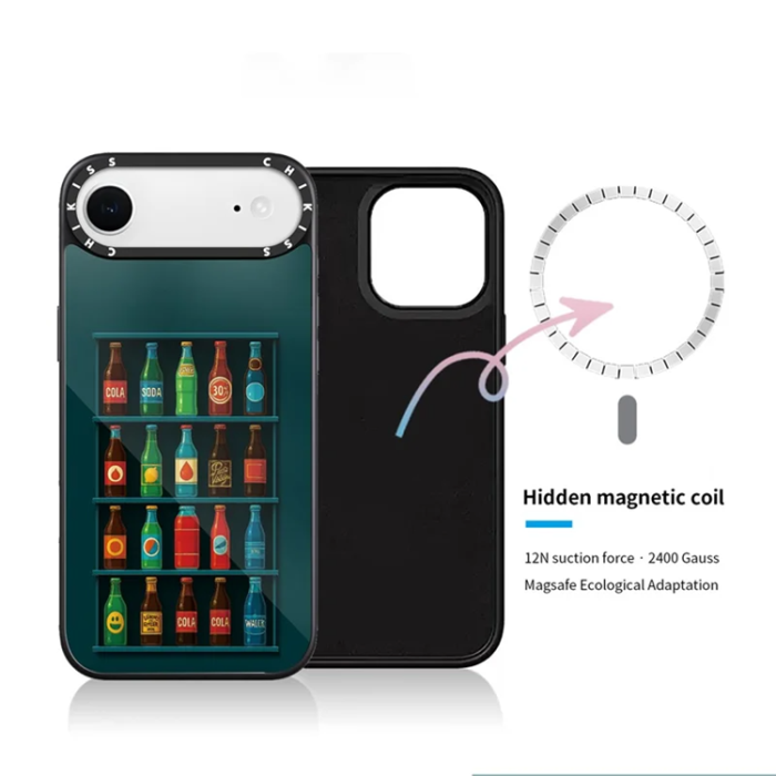 A-One Brand - Mobilskal till iPhone 17 Air MagSafe Aluminium Silikon