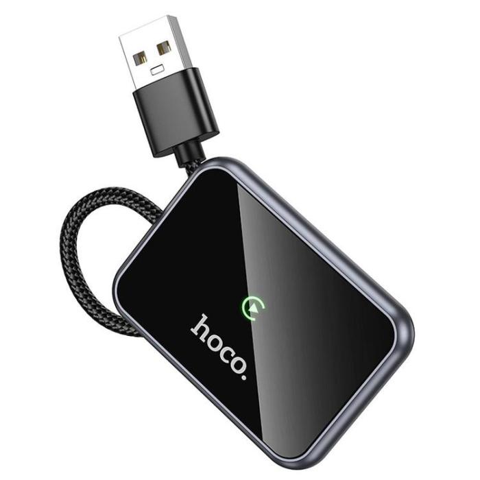 A-One Brand - Hoco CarPlay Trådlös Adapter USB A - USB C HU1 - Svart