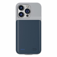A-One Brand - iPhone 12/12 Pro Batteriskal 6800mAh - Blå