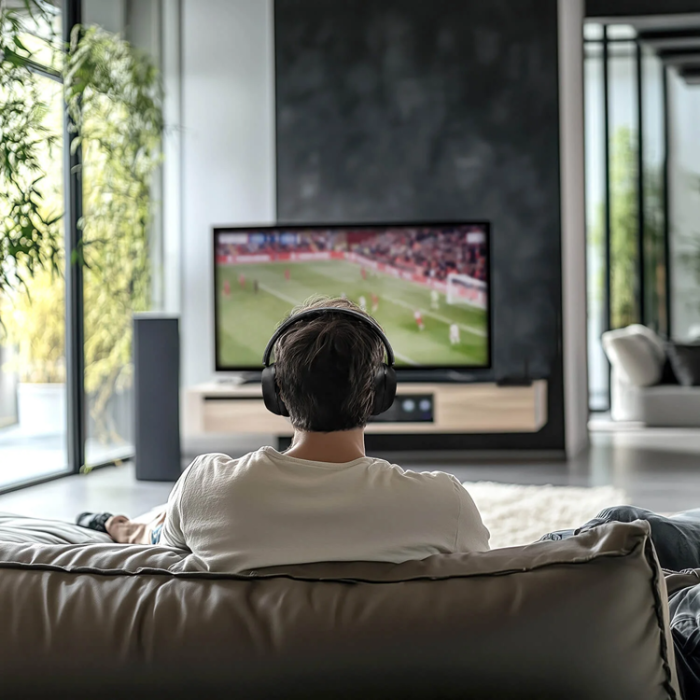 MIXX - MIXX Over-Ear Hörlurar StreamQ TV - Svart
