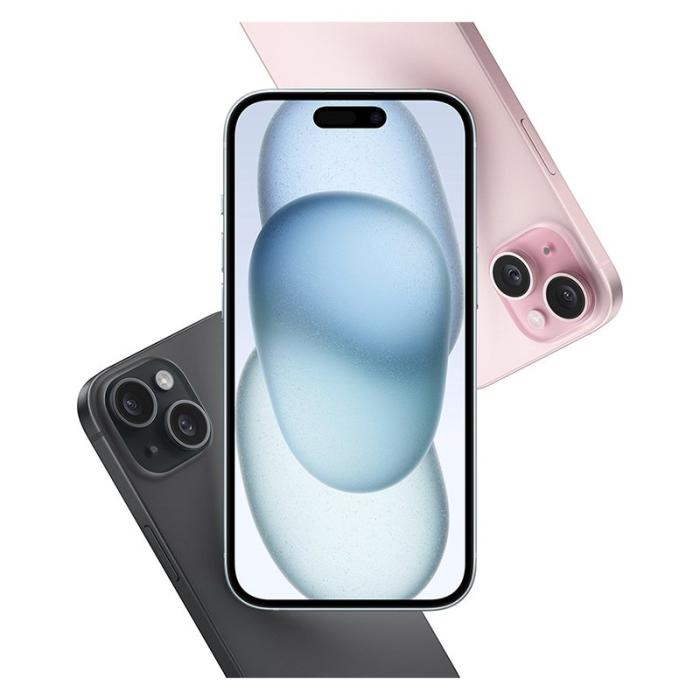 Apple - Apple iPhone 15 Plus - 6GB - 256GB - Blå