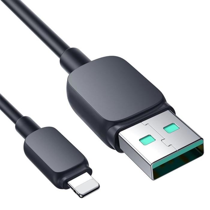 Joyroom - Joyroom USB-A till Lightning kabel 1.2m - Svart
