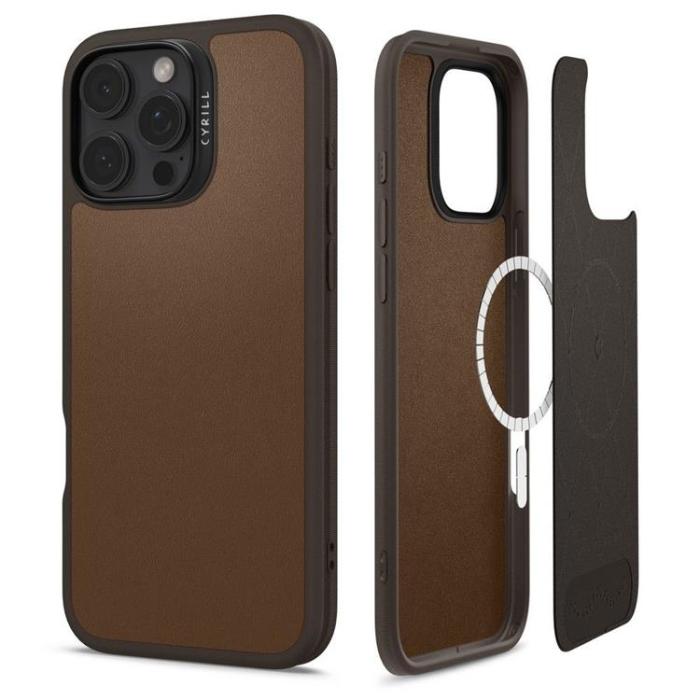 Spigen - Spigen iPhone 16 Pro Mobilskal MagSafe Cyrill Kajuk - Brun