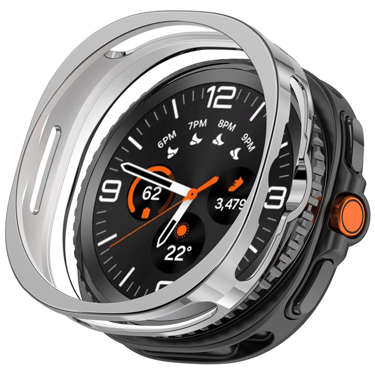 Galaxy Watch 8 Classic (46mm) Skal TPU Electroplating - Silver | 5122 | AlltMobil