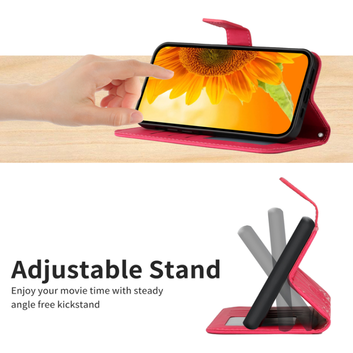 A-One Brand - OnePlus Nord 5 Plånboksfodral Sunflower Imprint - Ros
