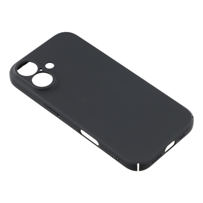 A-One Brand - iPhone 17 Mobilskal Skin-Touch Rubberized Hard PC - Svart