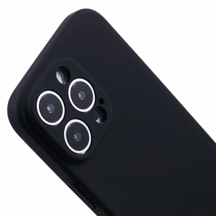 A-One Brand - iPhone 16 Pro Max Mobilskal Skin-Touch Rubberized PC - Svart