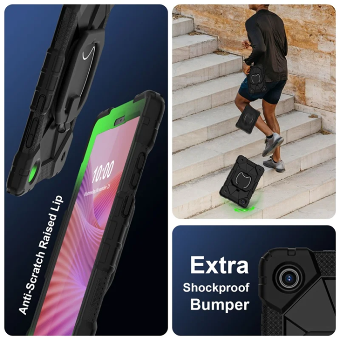 A-One Brand - Lenovo Tab K9 Mobilskal Silikon Kickstand