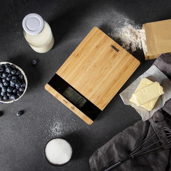 Princess - Princess Köksvåg Bamboo 5kg 492944 Kitchen scale Pure