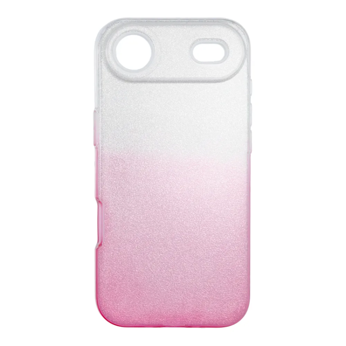 A-One Brand - iPhone Air Mobilskal Shining - Transparent/Rosa