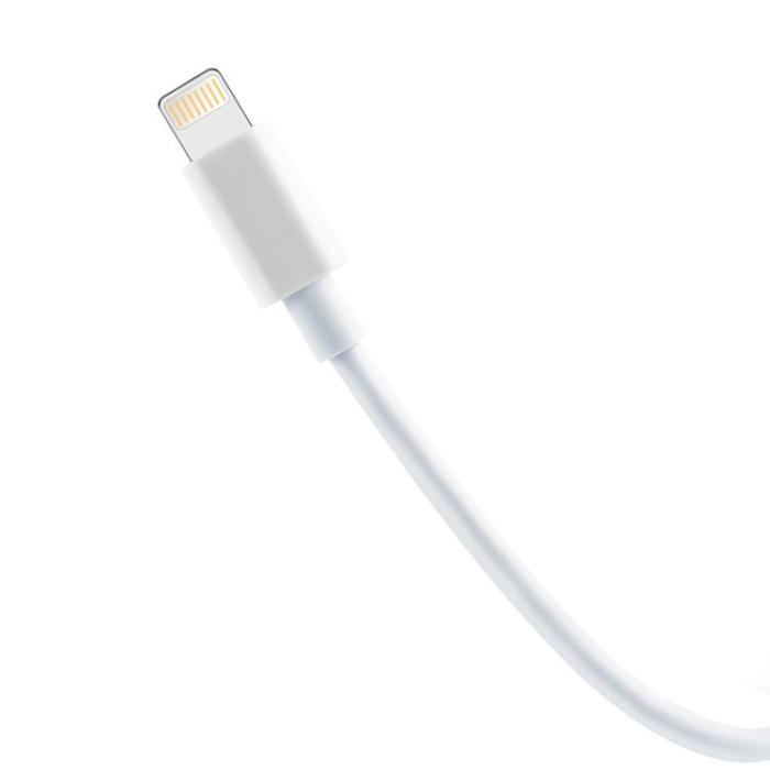 Maxlife - Maxlife USB-C till Lightning kabel 2m 20W MXUC-05 - Vit