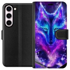 iSecrets - Pl&aring;nboksfodral till Samsung Galaxy S23 med Neon Varg