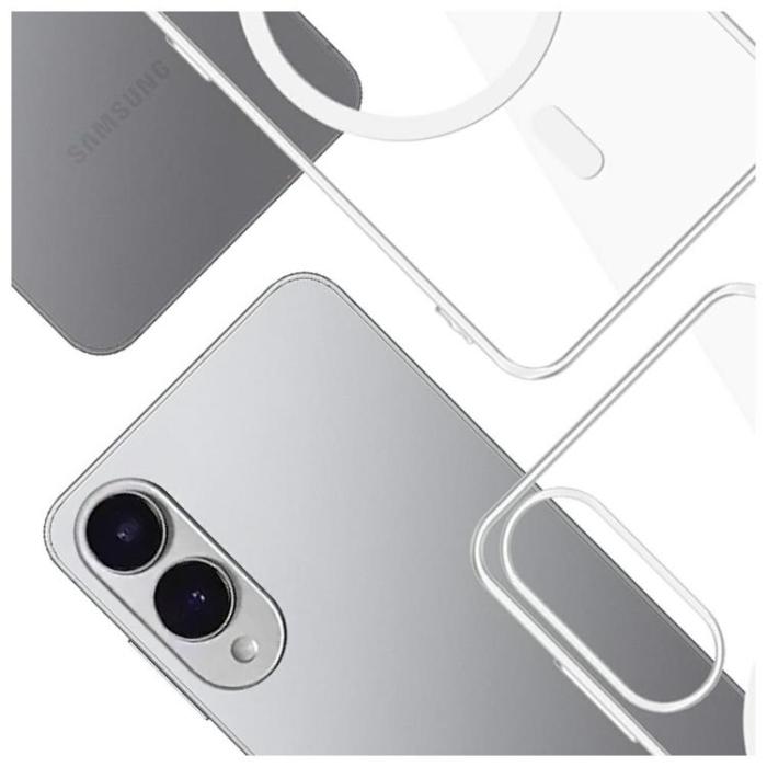 3MK - 3MK Galaxy S25 Edge Mobilskal MagSafe Clear