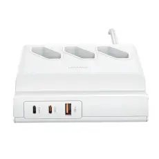 USAMS - USAMS Grendosa 65W Super Si USB F&ouml;rl&auml;ngning (US-CC160) &ndash; Vit