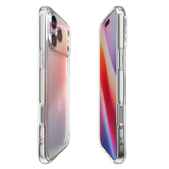 Spigen - Spigen iPhone 17 Pro Max Mobilskal Ultra Hybrid - Crystal Clear