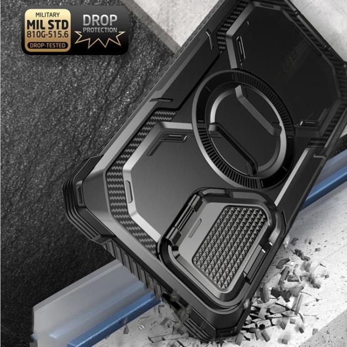 SupCase - SupCase Galaxy S24 Ultra Mobilskal Magsafe Armorbox - Svart