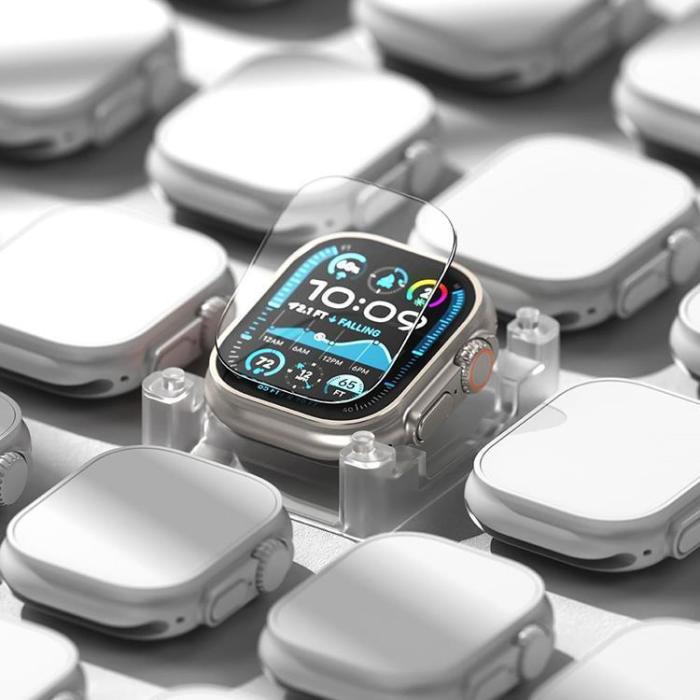 Ringke - [2-Pack] Ringke Apple Watch Ultra 1/2 (49mm) Härdat glas Skärmskydd