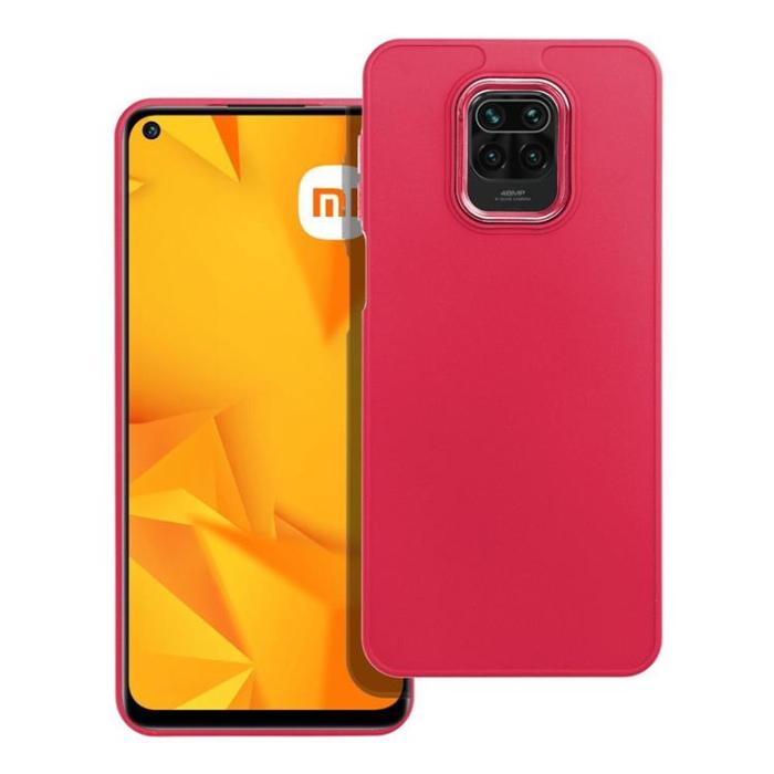 OEM - Xiaomi Redmi Note 9S/9 Pro Mobilskal Frame - Magenta