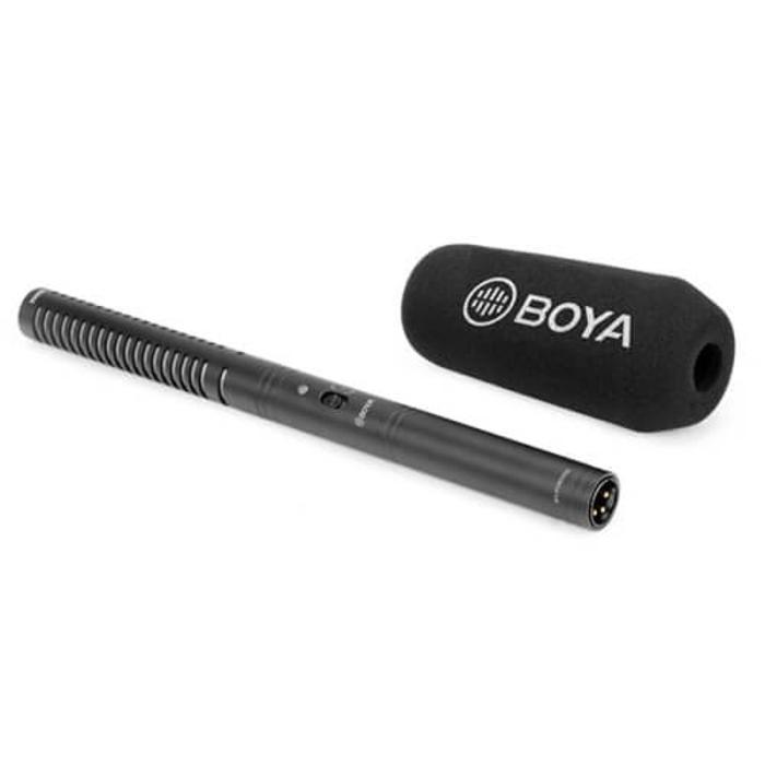 BOYA - BOYA Mikrofon Shotgun Kort BY-PVM3000S Kondensator XLR