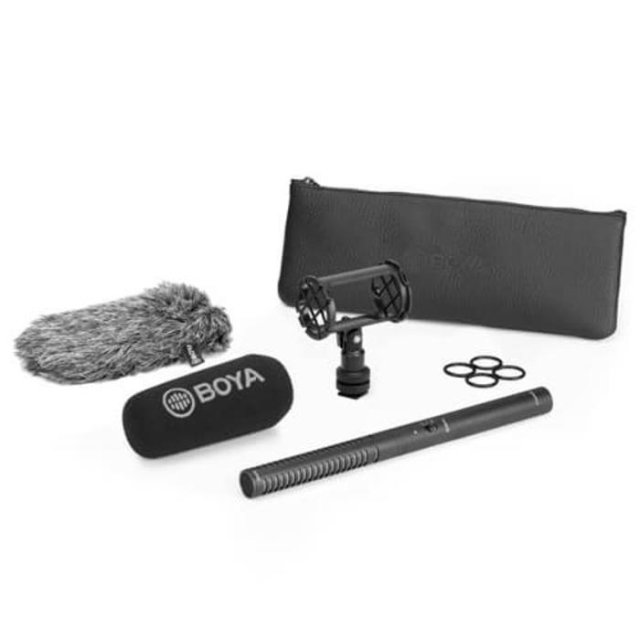 BOYA - BOYA Mikrofon Shotgun Kort BY-PVM3000S Kondensator XLR