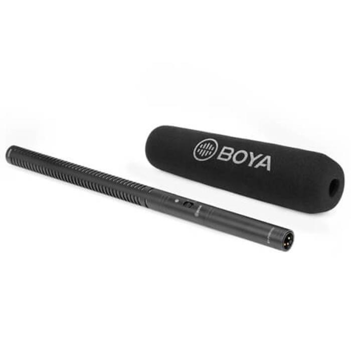 BOYA - BOYA Mikrofon Shotgun Medium BY-PVM3000M Kondensator XLR