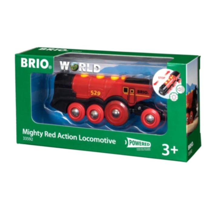 Brio - BRIO Rött Action lok 33592
