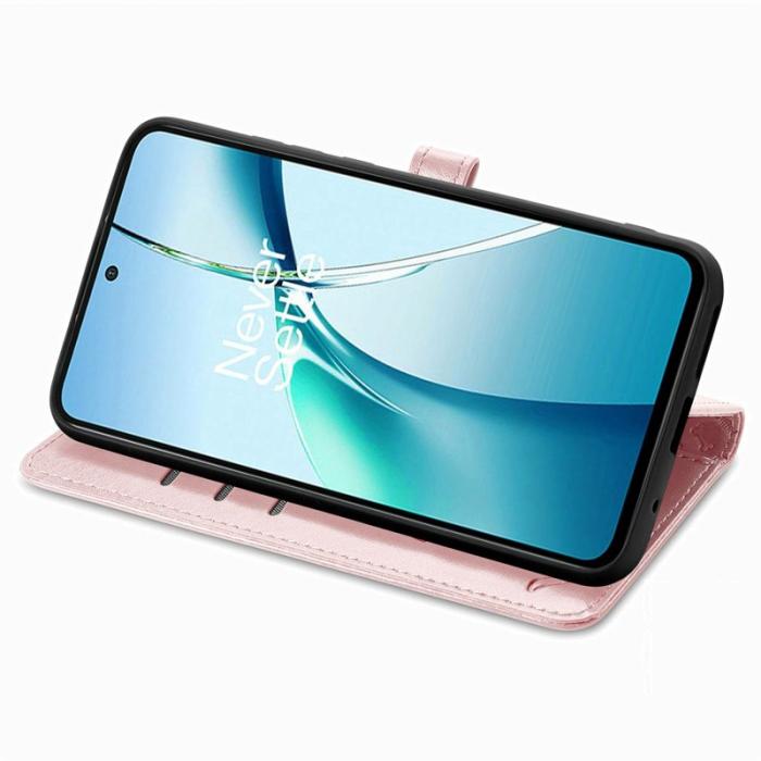 OEM - Plånboksfodral för Samsung Galaxy S26 Plus Konstläder - Roséguld