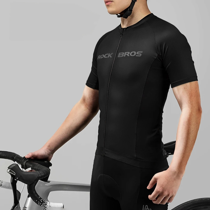 Rockbros - Rockbros Cykeltröja Kortärmad L - Svart